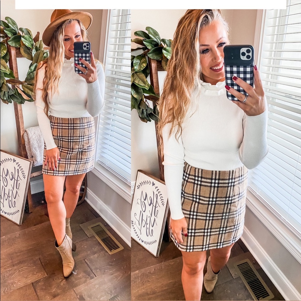 Plaid Skirt